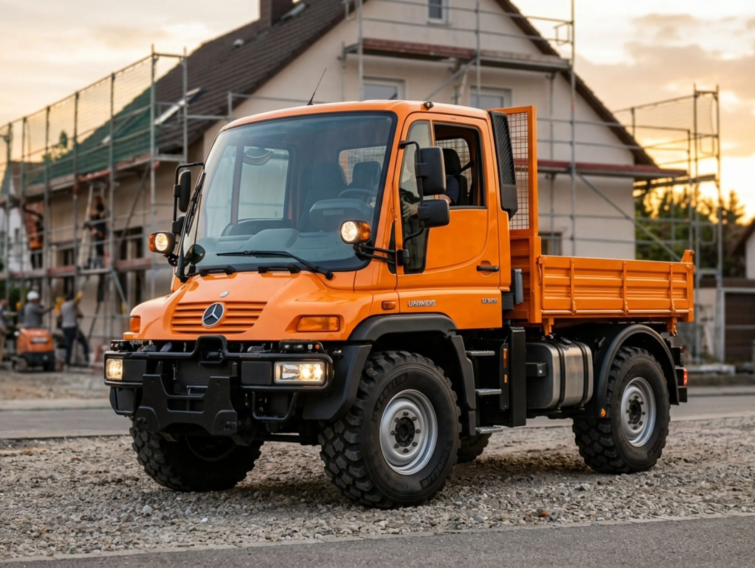 Unimog U300 nakladač